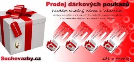 Prodej dárkových poukazů